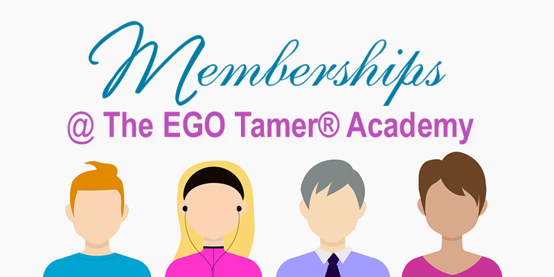 Memberships at The EGO Tamer Academy